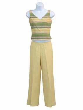 Vintage Ann Taylor Silk Two-Piece Set | Size 4 Petite